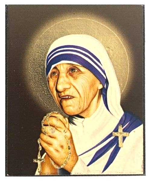 The Art of the Icon - Wholesale Magnet - Mother Teresa Silk Screen Icon Magnet0