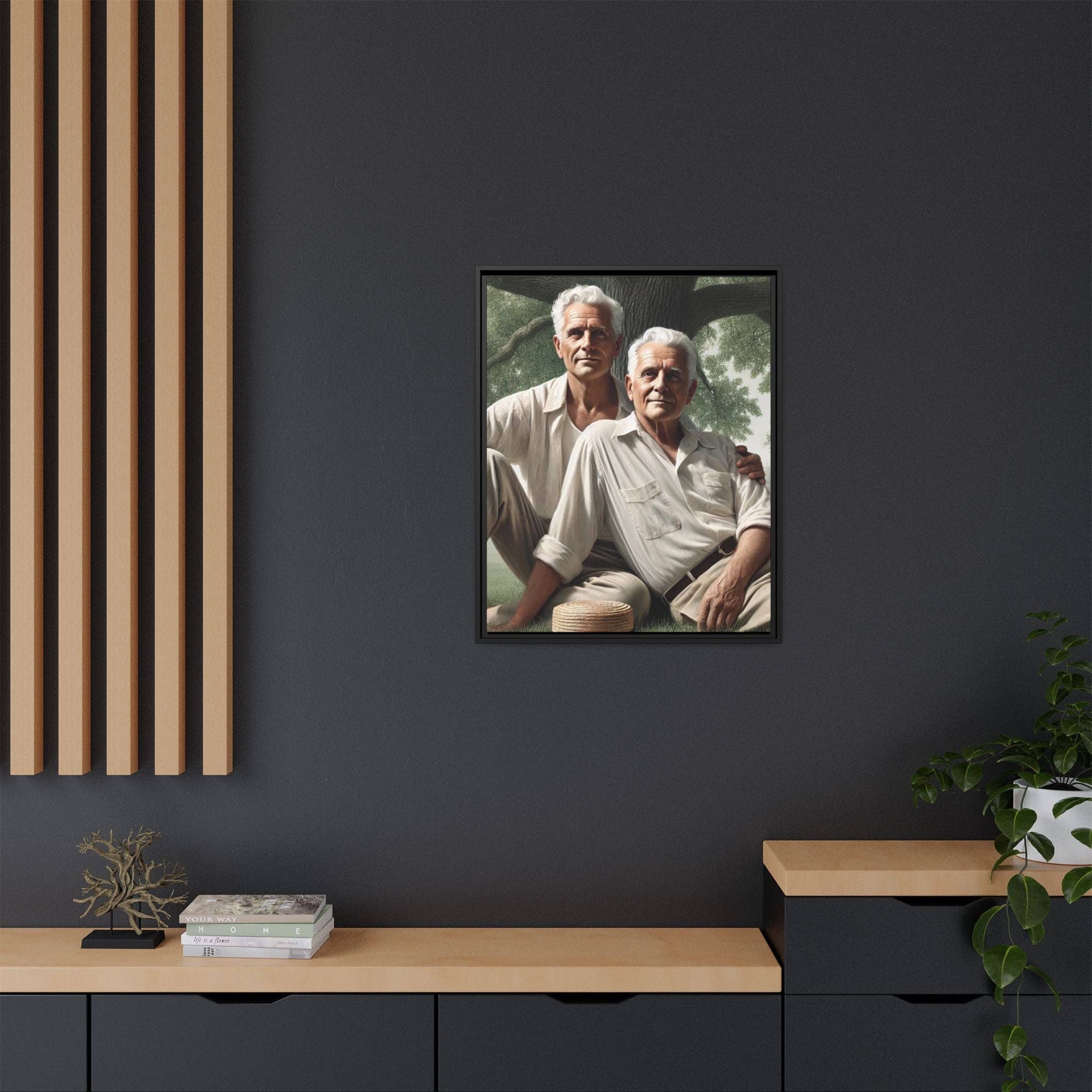 Walt & Pete - Wholesale Painting/Drawing - Missing Art Studies - Grant 05632