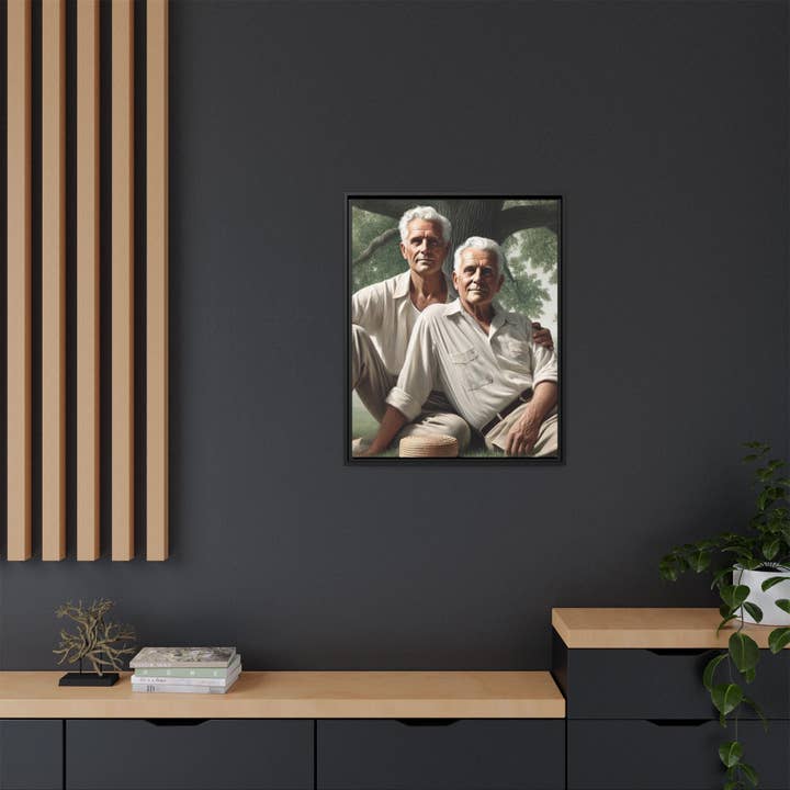 Walt & Pete - Wholesale Painting/Drawing - Missing Art Studies - Grant 05632