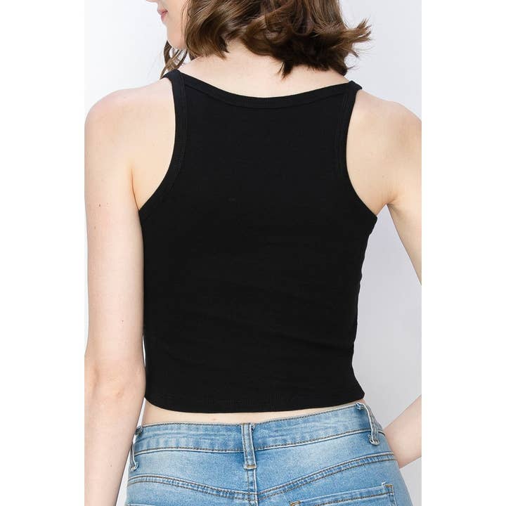 UP CLOTHING – wholesale Tank top – Women′s – Cropped Spaghetti Strap Tank Top8