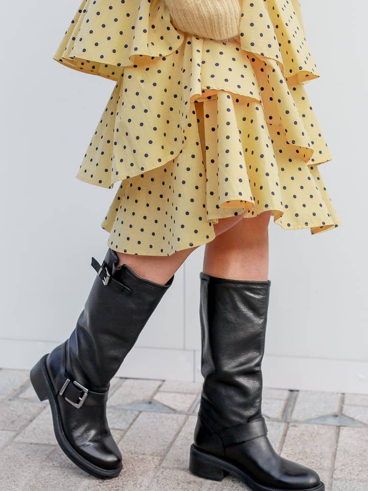 Nicky Biker Stövlar för wholesale av s-120