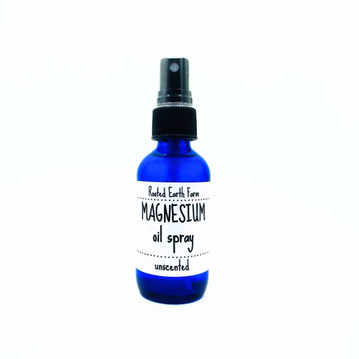 Rooted Earth Farm + Apothecary - Wholesale Pain Relief Spray/Cream - Unscented Magnesium Oil Spray - 2 Size Options