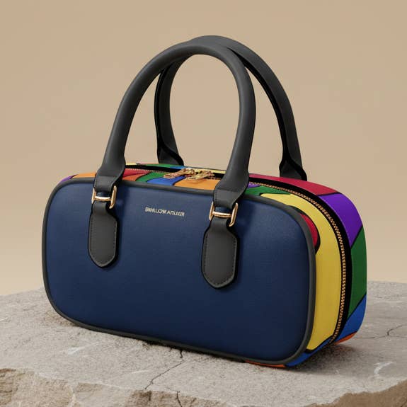 Sky Top Handle Bag for wholesale by Swallow atelier