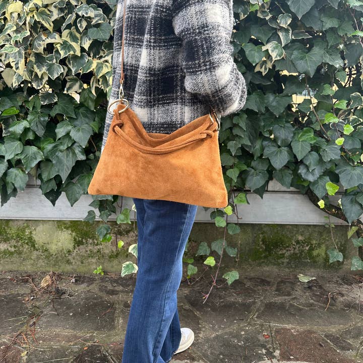 Zhade - Wholesale Shoulder Bag - Women's - SAM Large - suede13