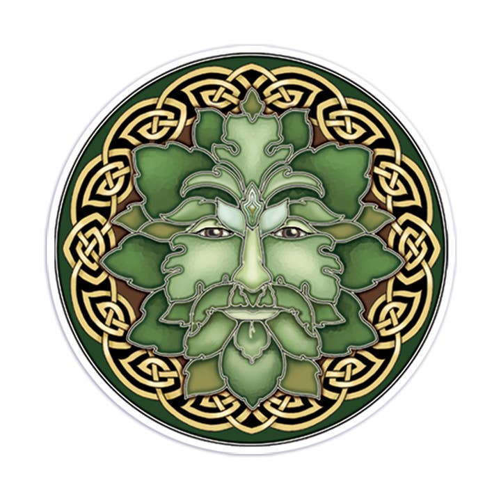 4.5" Sticker Window Emerald Magic for wholesale by Mandala Arts