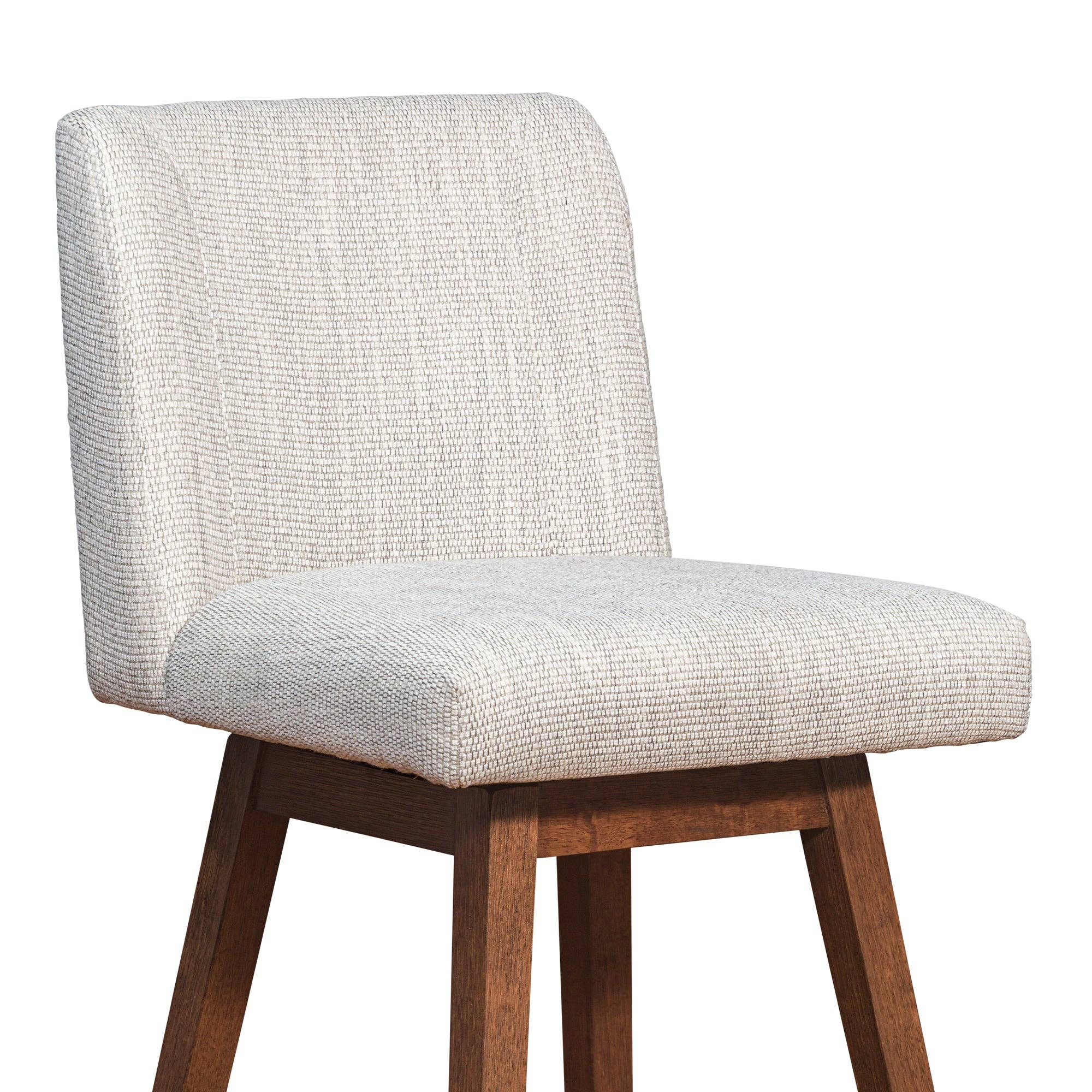 Armen Living - Wholesale Stool - Isabella Modern Upholstered Wood Swivel Barstool22