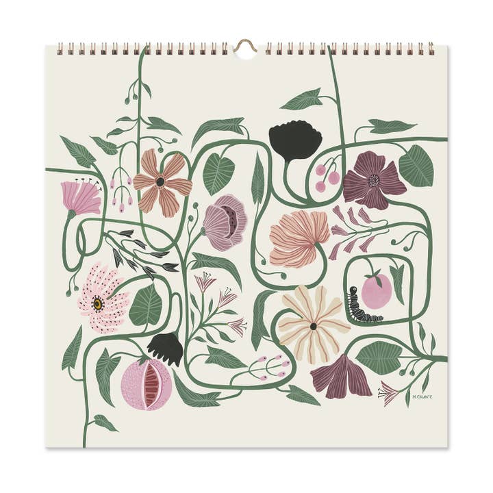 Seedlings - Wholesale Calendar - 2026 Seedlings Garden Party 12 Month Classic Grid Calendar11