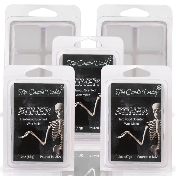 The Candle Daddy - Wholesale Wax Melt - BONER - HALLOWEEN HARDWOOD SCENTED WAX MELTS- 1 PACK - 2 OZ