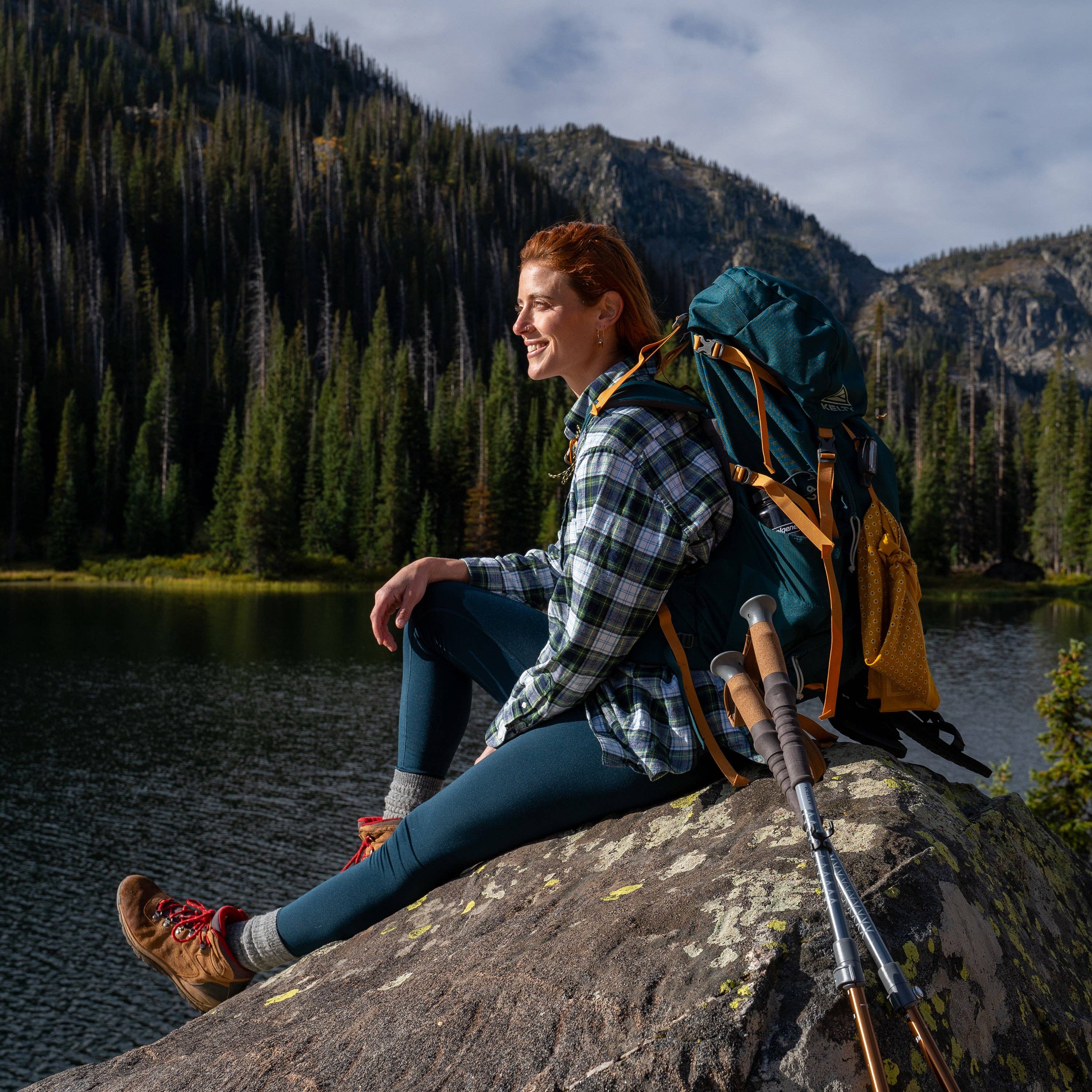 Twist Distribution Ltd - Wholesale Backpack - Women's - Nena 60L Deep Teal15