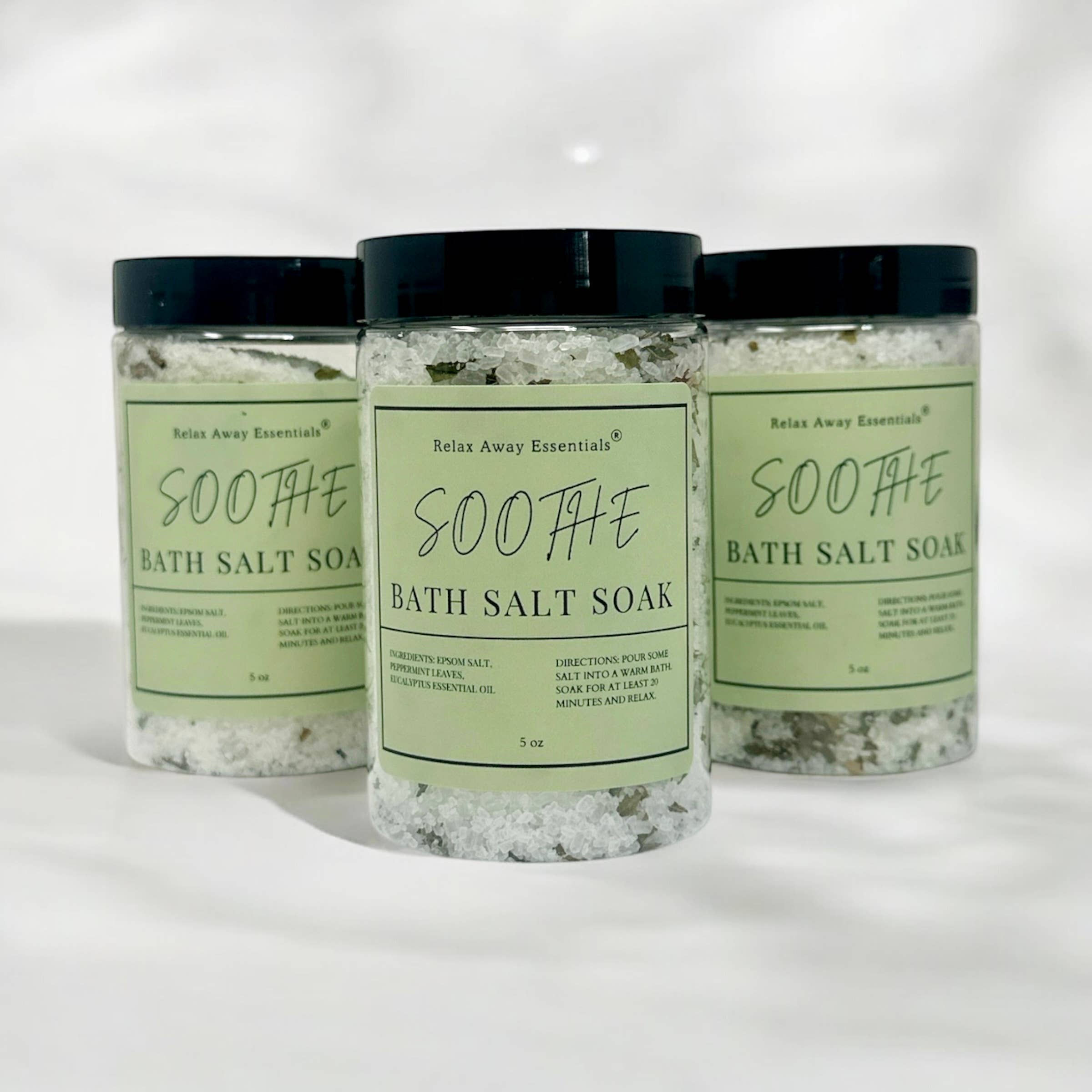 Relax Away Essentials - Wholesale Bath Soak/Milk - Bath Salt Soak - Spa Soak 6