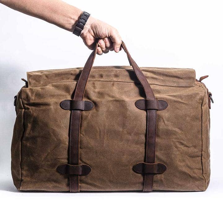 Chocolate&Nut – Saco de viagem - Unissexo por atacado – Mochila de lona Denver6