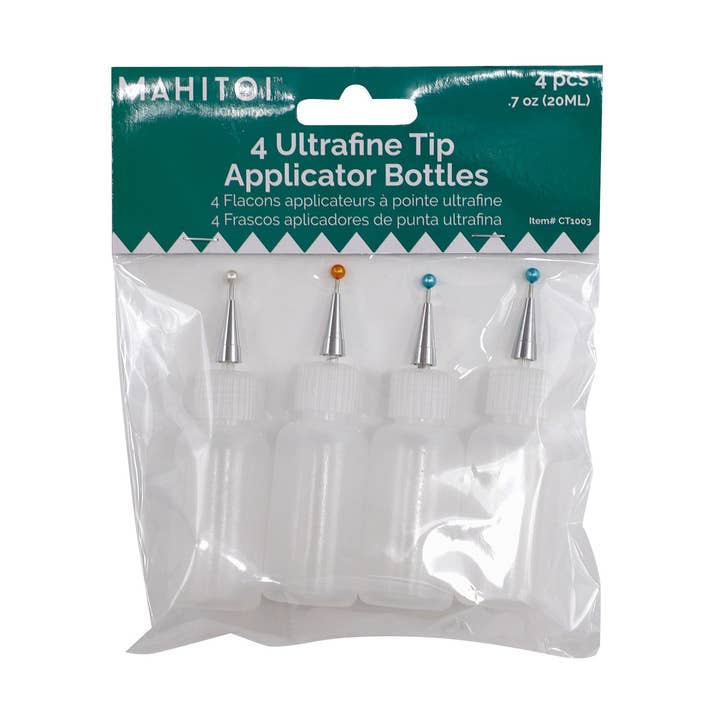 MAHITOI ™ 4 Tip Applicator Bottles for wholesale by Mahitoi