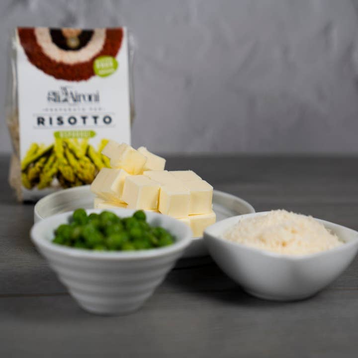 Zia Pia - Vente Riz pour risotto - Risotto aux asperges2