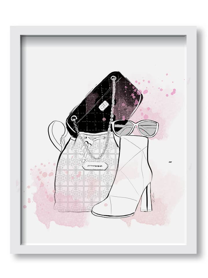 Zubehör Party-Kunstdruck für den Großhandel von Alison Gordon Studio