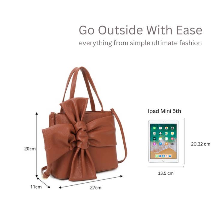 Ellas Trading - Wholesale Crossbody Bag - Women's - Elegant Top-Handle Bag Shoulder Bag Square Handbag Strap2