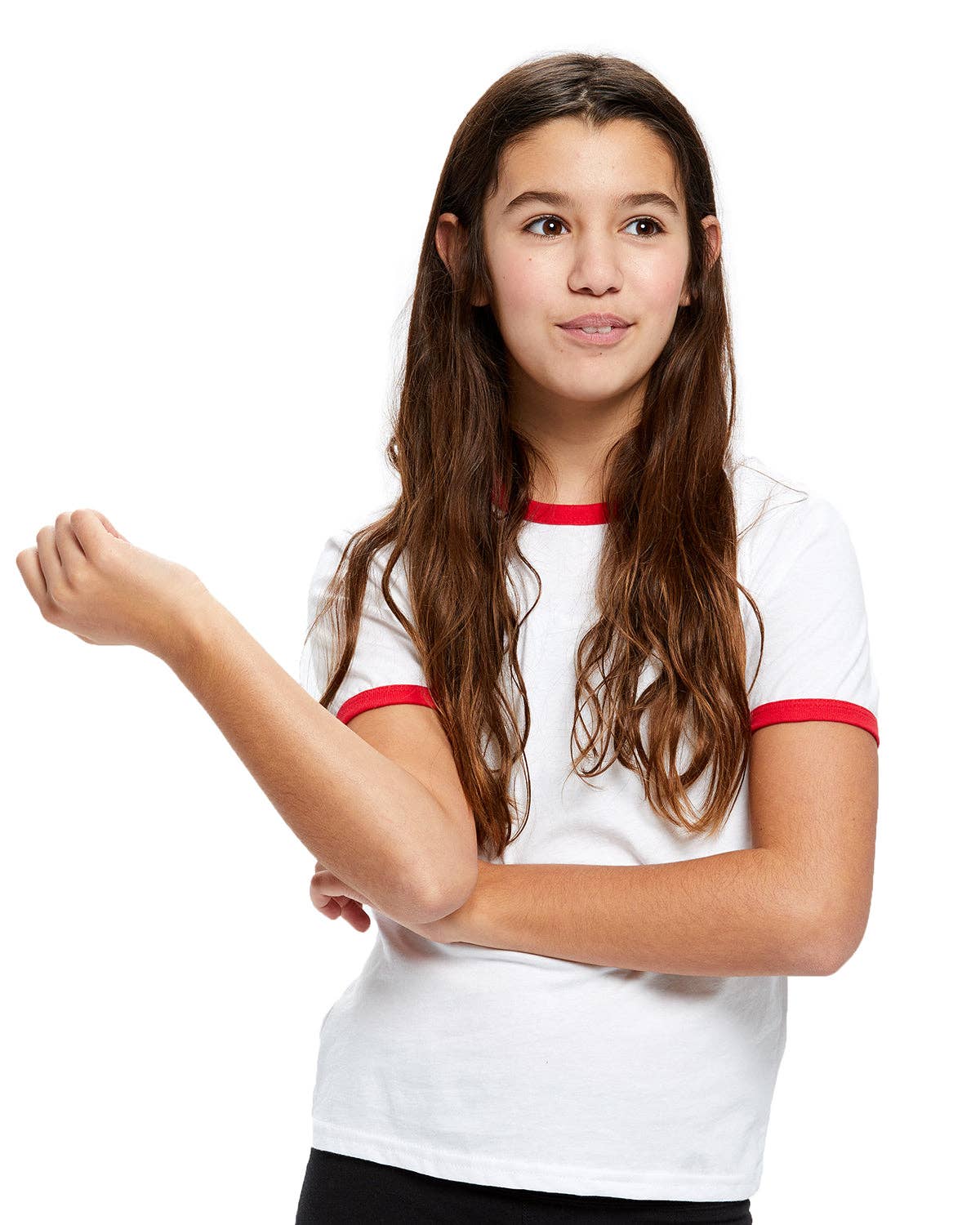 US Blanks - Wholesale T-Shirt - Kids - Kid's Classic Ringer Tee1