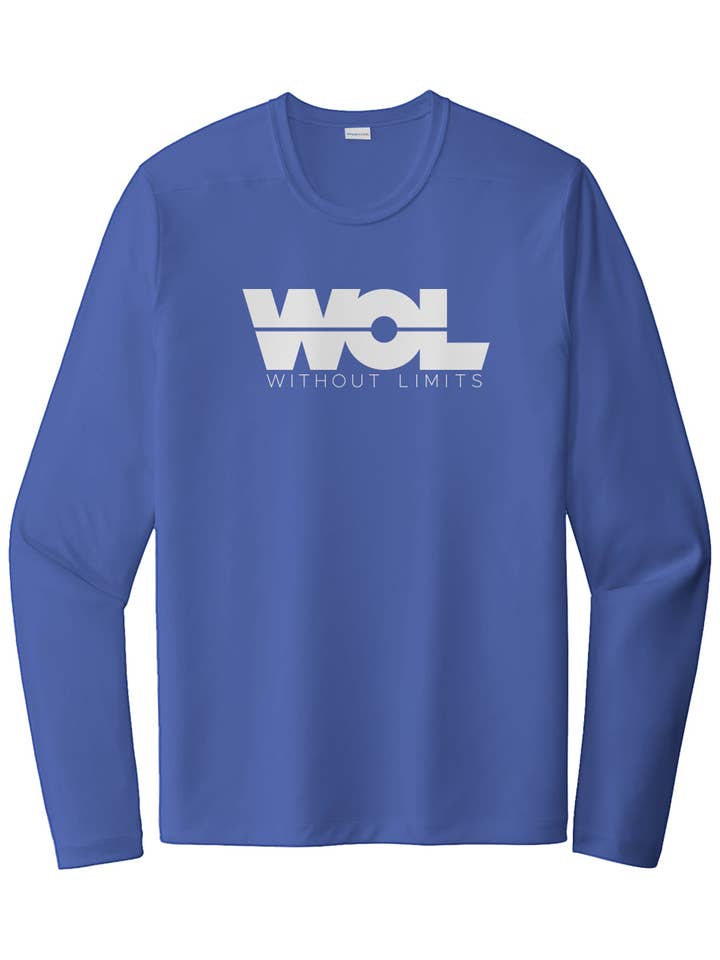 Runners Essentials by Without Limits - Wholesale Screen printed t-shirt – unisex - Posi UV Pro L/S Tee w/ UPF 50+4