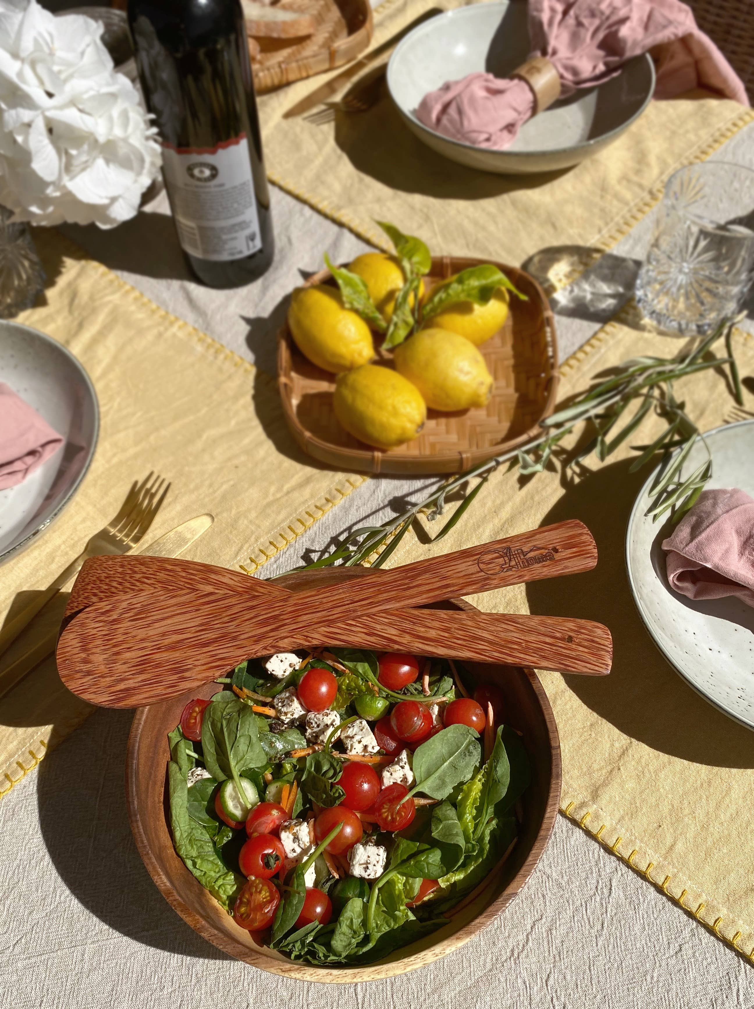 Q Toys - Wholesale Wood toy – Child - Wooden Salad Bowl1