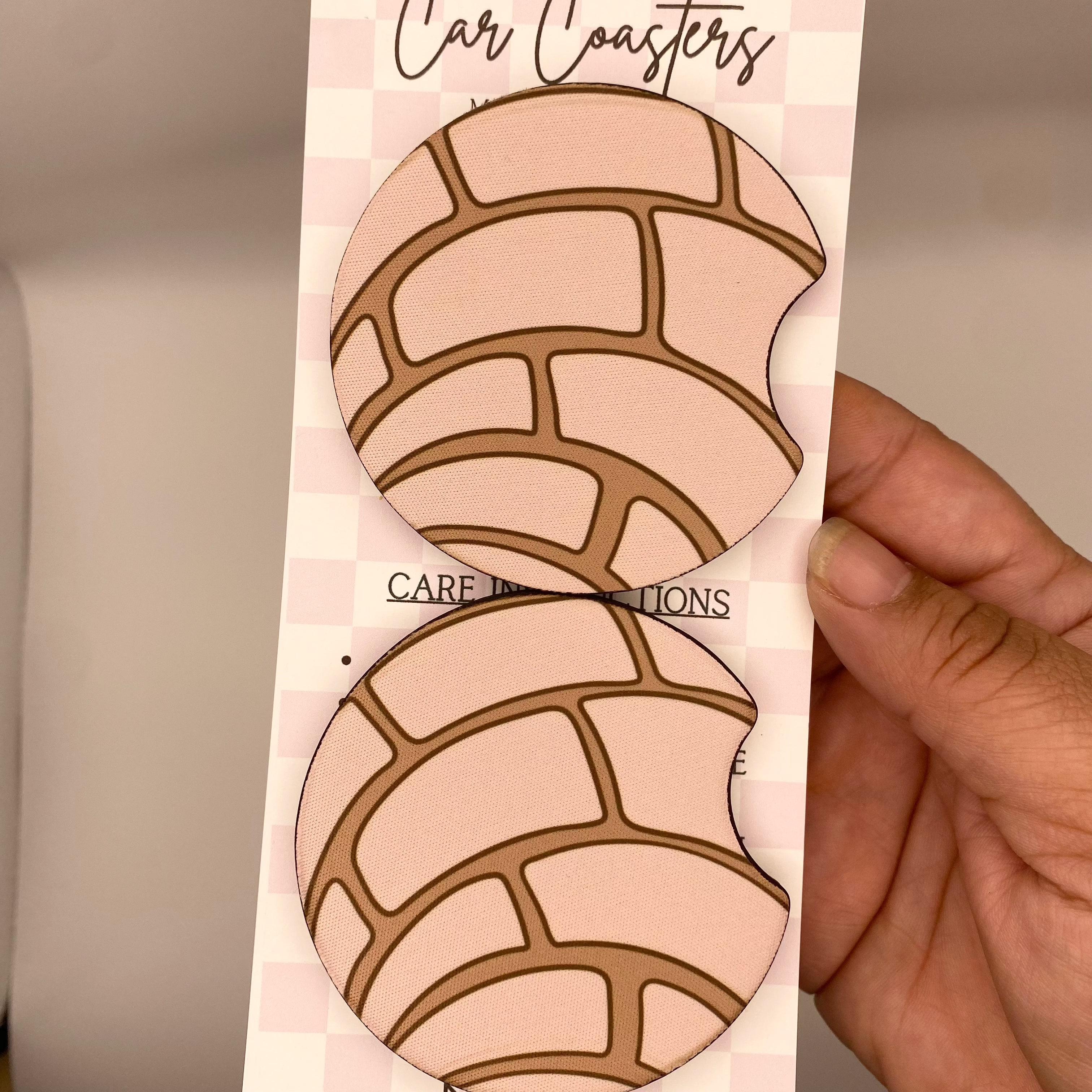 Kailex Boutique Wholesale - Wholesale Car Coaster - Women's - Concha Car Coasters4