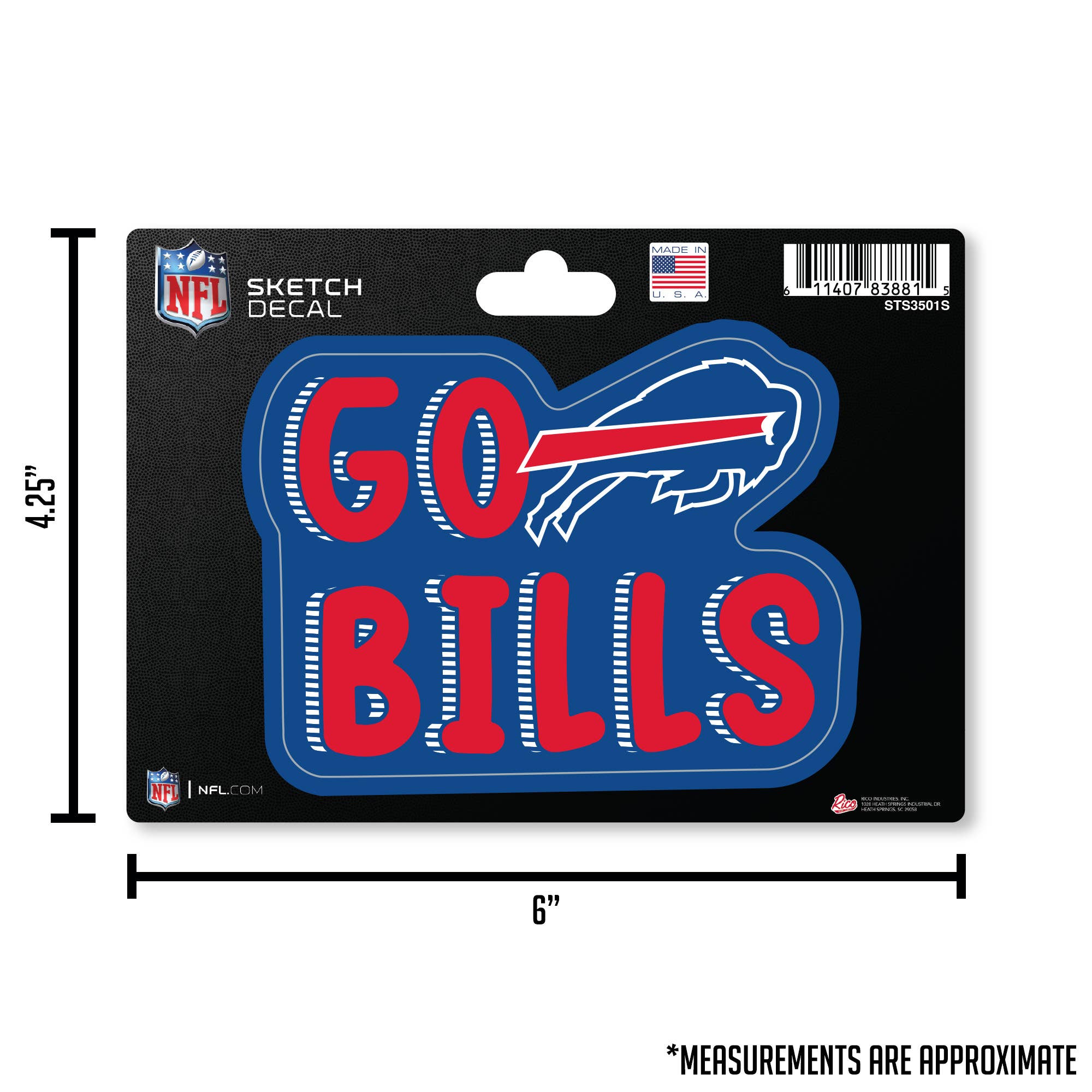 Rico Industries - Wholesale Car Decorative Charm - Unisex - NFL Football Minnesota Vikings Sketch Look 4" X 6" Decal5