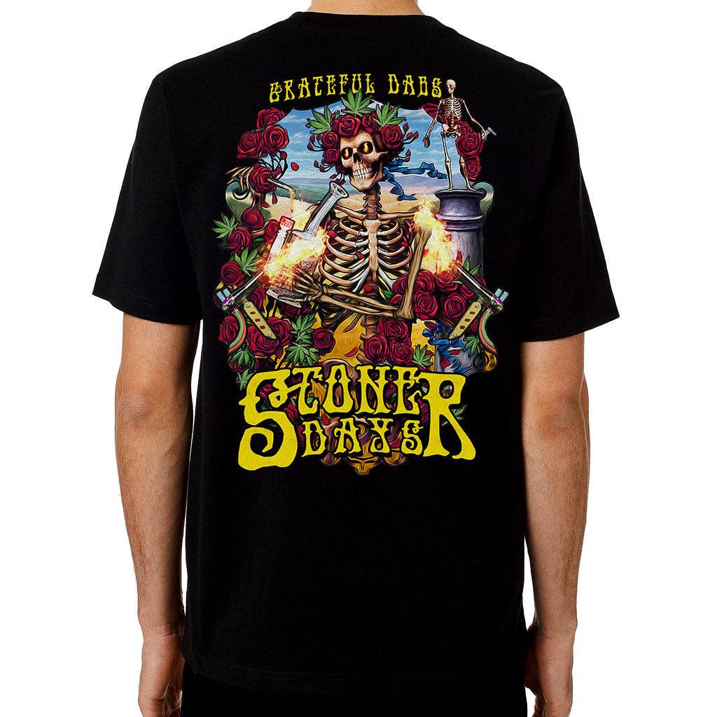 StonerDays Apparel - Wholesale T-shirt met print - Uniseks - Grateful Dabs T-shirt2