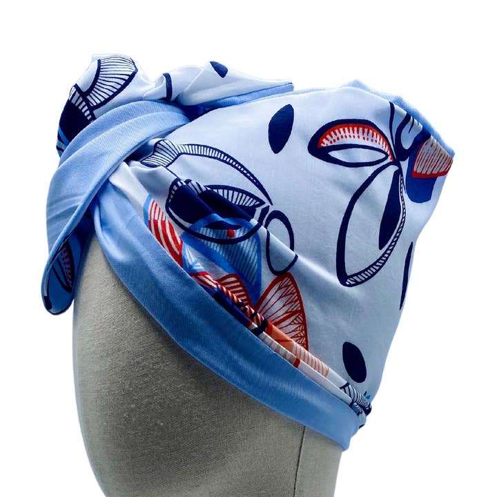 Fabiola, headband fatto a mano in Italia 100% cotone per la vendita all'ingrosso da parte di L'ughetta