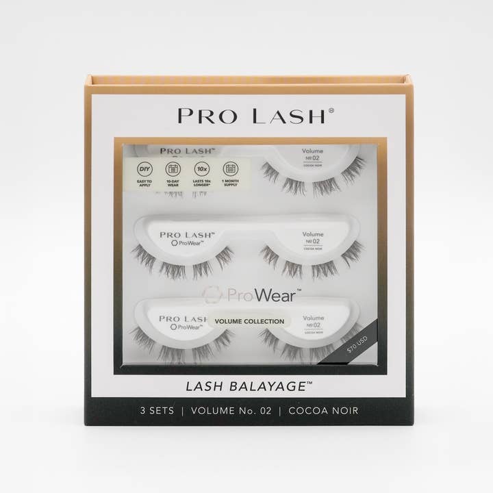Pro Lash - Wholesale False/Fake Eyelashes - Cocoa Noir Balayage1