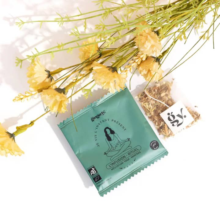 Gingerly - Wholesale Health/Detox Tea - Organic Infusion-Ritual, MIX 120 bags 6 recipes