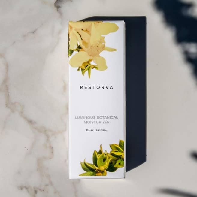 Leuchtende botanische Feuchtigkeitscreme für den Großhandel von Restorva