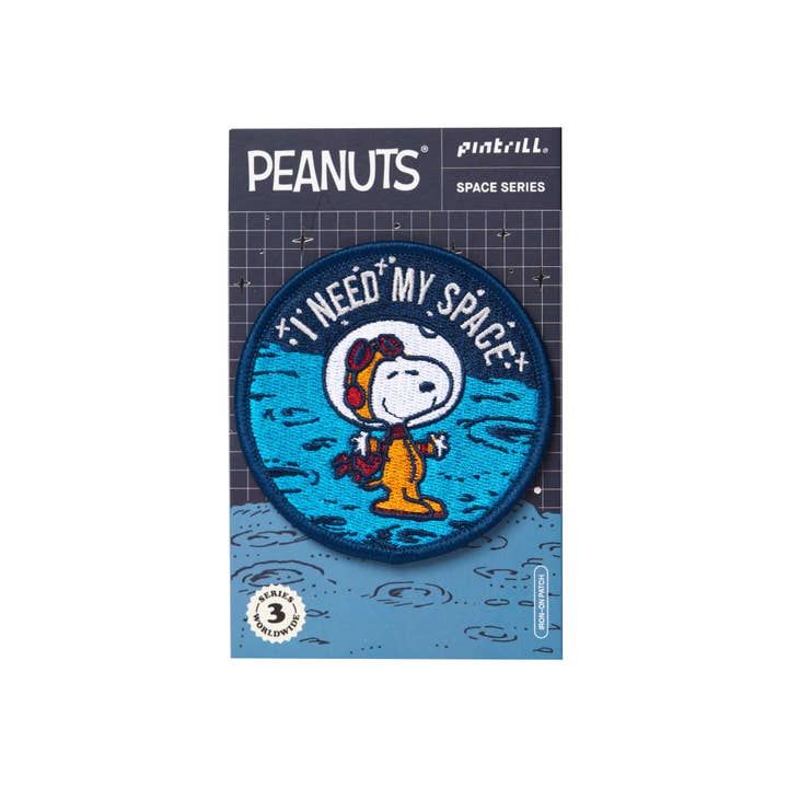 PINTRILL - Wholesale Patch - Snoopy I Need My Space Patch1