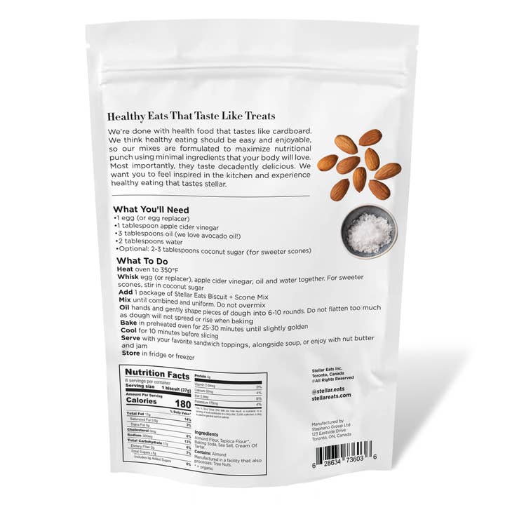 Stellar Eats - Wholesale Biscuit Mix - Biscuit + Scone Mix1