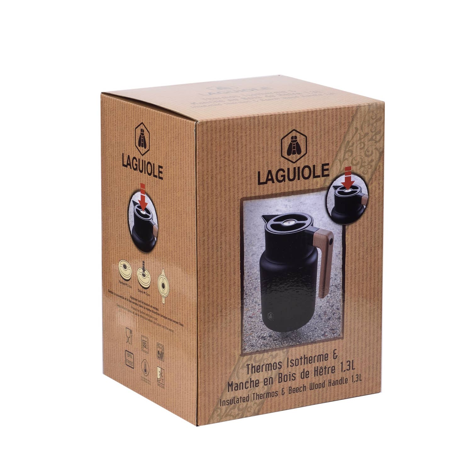 Laguiole - Wholesale Flask - Laguiole Isothermal Thermos 1.3L2