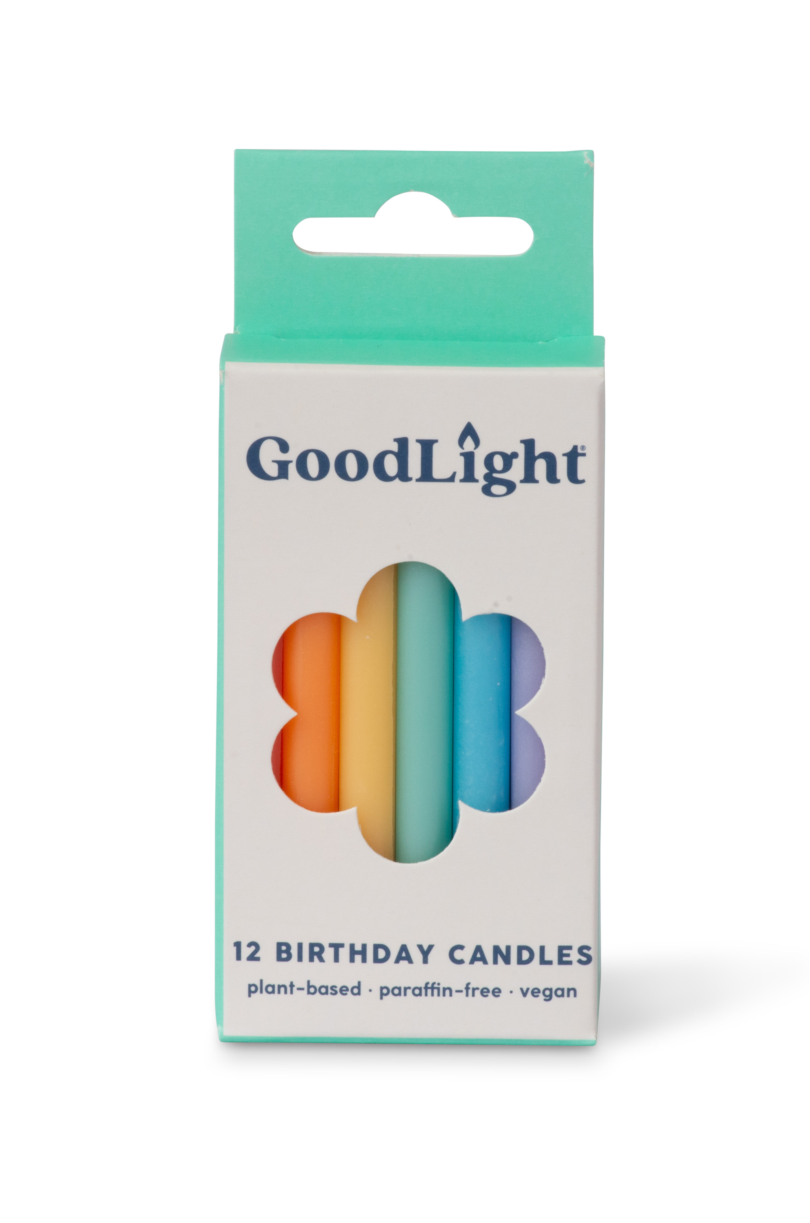 GoodLight Natural Candles – wholesale Tårtljus – Veganska födelsedagsljus | 12-pack0