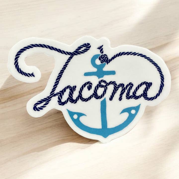 Anagram Press - Wholesale Sticker - Tacoma Anchor Sticker