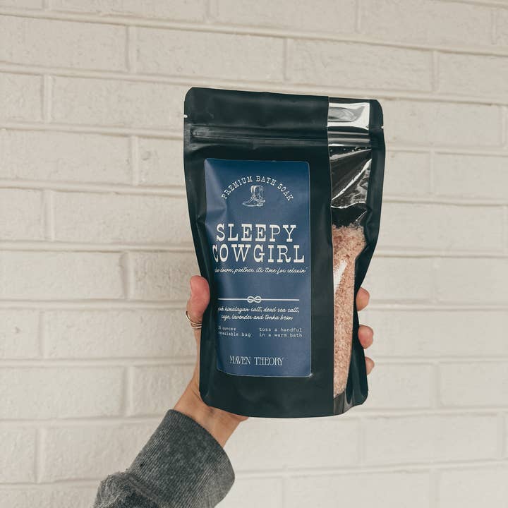 Sleepy Cowgirl Bath Soak for wholesale by Maven Theory