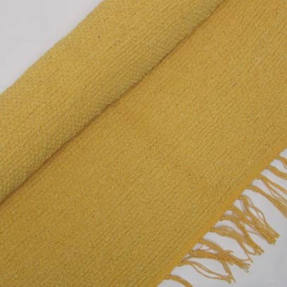 Teppich gewebt 3.5'x6' Rui Yellow #64 für den Großhandel von natural habitat