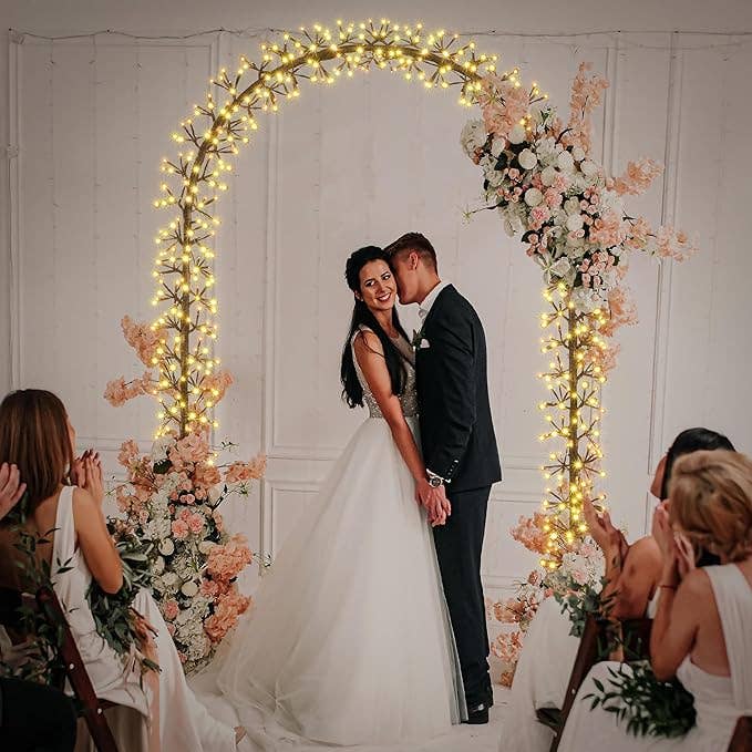 LIGHTSHARE - Wholesale Outdoor Ornament/Decor - Lighted Garden Arbors Bridal Wedding Arch Backdrop Stand Out6