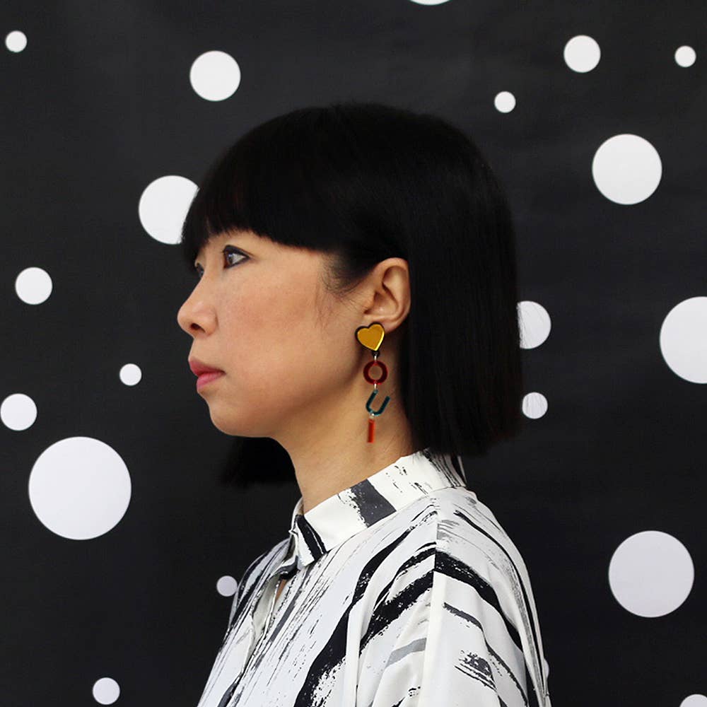 Jennifer Loiselle Accessories - Wholesale Dangle Earrings - Oui Non Earring1