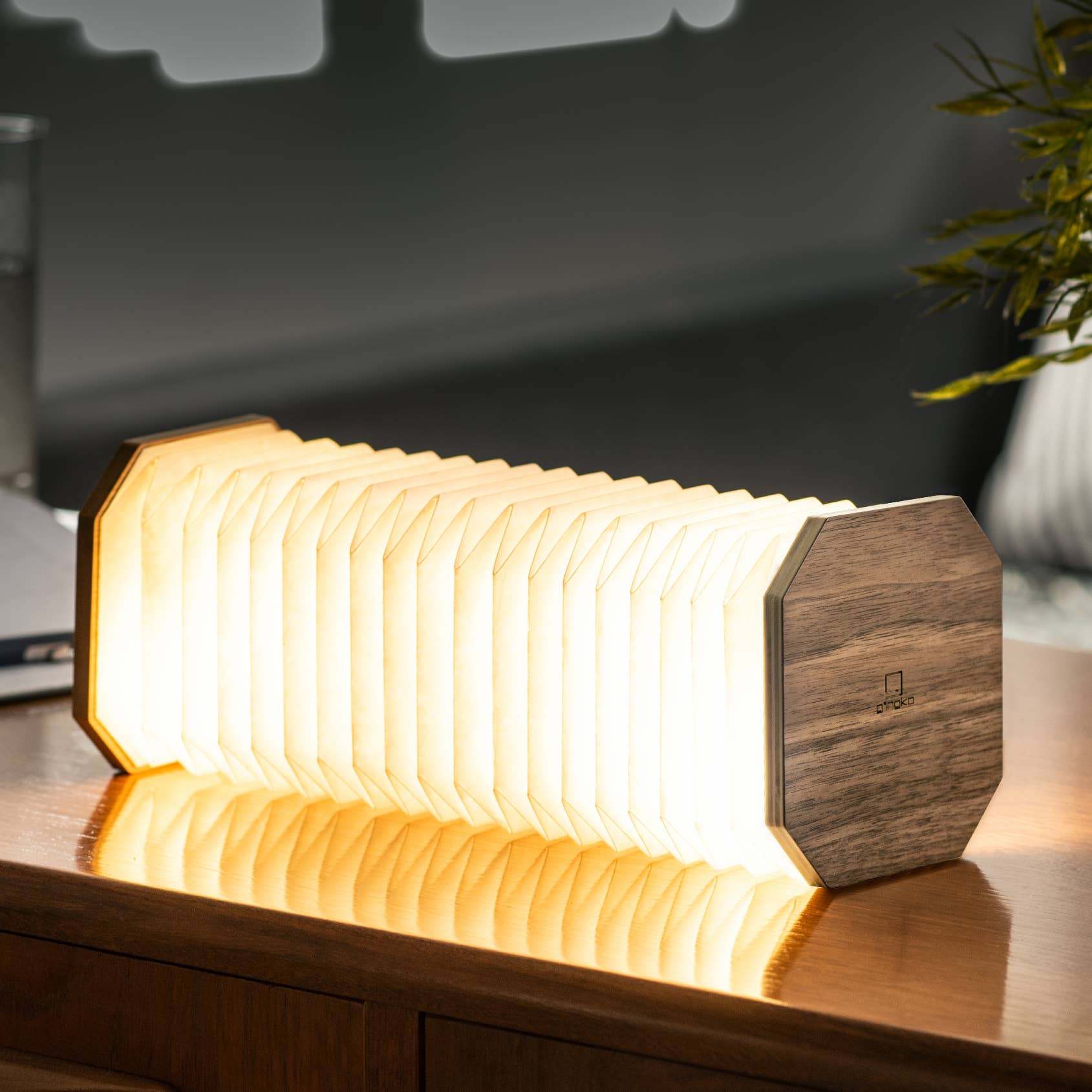 Gingko Design - Vente Lampes d'appoint/de bureau - Lampe accordéon intelligente3