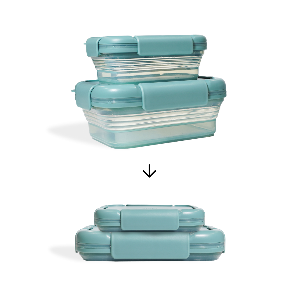 Stojo - Wholesale Voedselopslagcontainer - Opvouwbare bento-container6