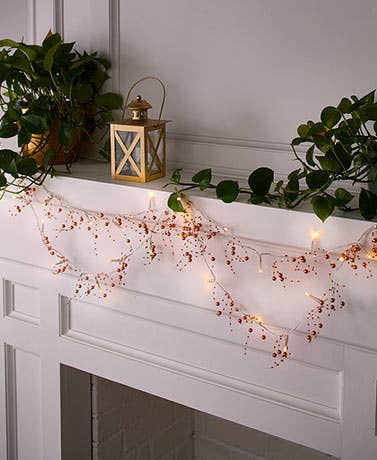 Rød 20 LED perle klynge perler streng lys (batteri op) rød for engroshandel på Faire