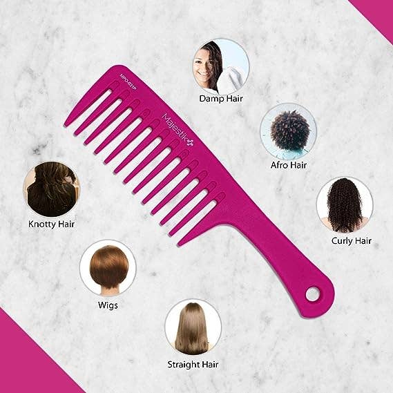 Majestic Beauty – Engroshandel Hårbørste/kam – Detangling Brush & Comb Set - Det bedste hår Detangler Kit