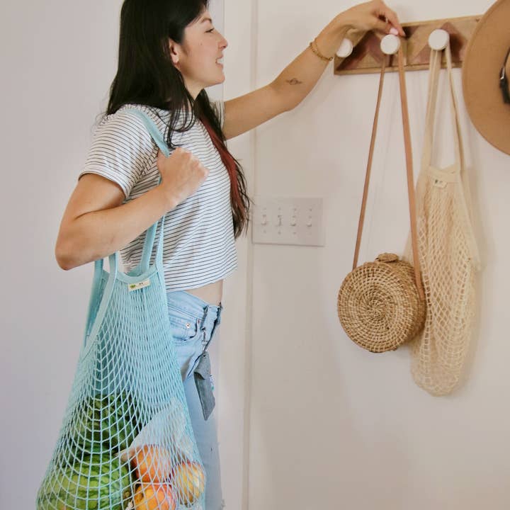 Me Mother Earth - Wholesale Grocery/Shopping Bag - The "One Tripper" HUGE Mesh Market Bag | Zero Waste