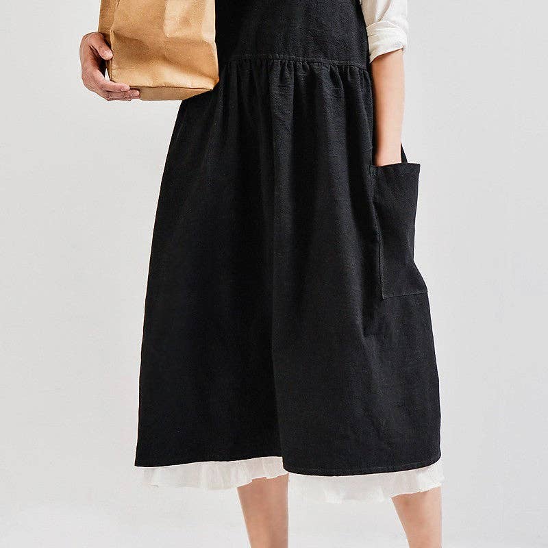 Gohobi （We cover U.S. import duties） - Wholesale Apron - Gohobi Korean Cotton-Linen Artisan Apron7