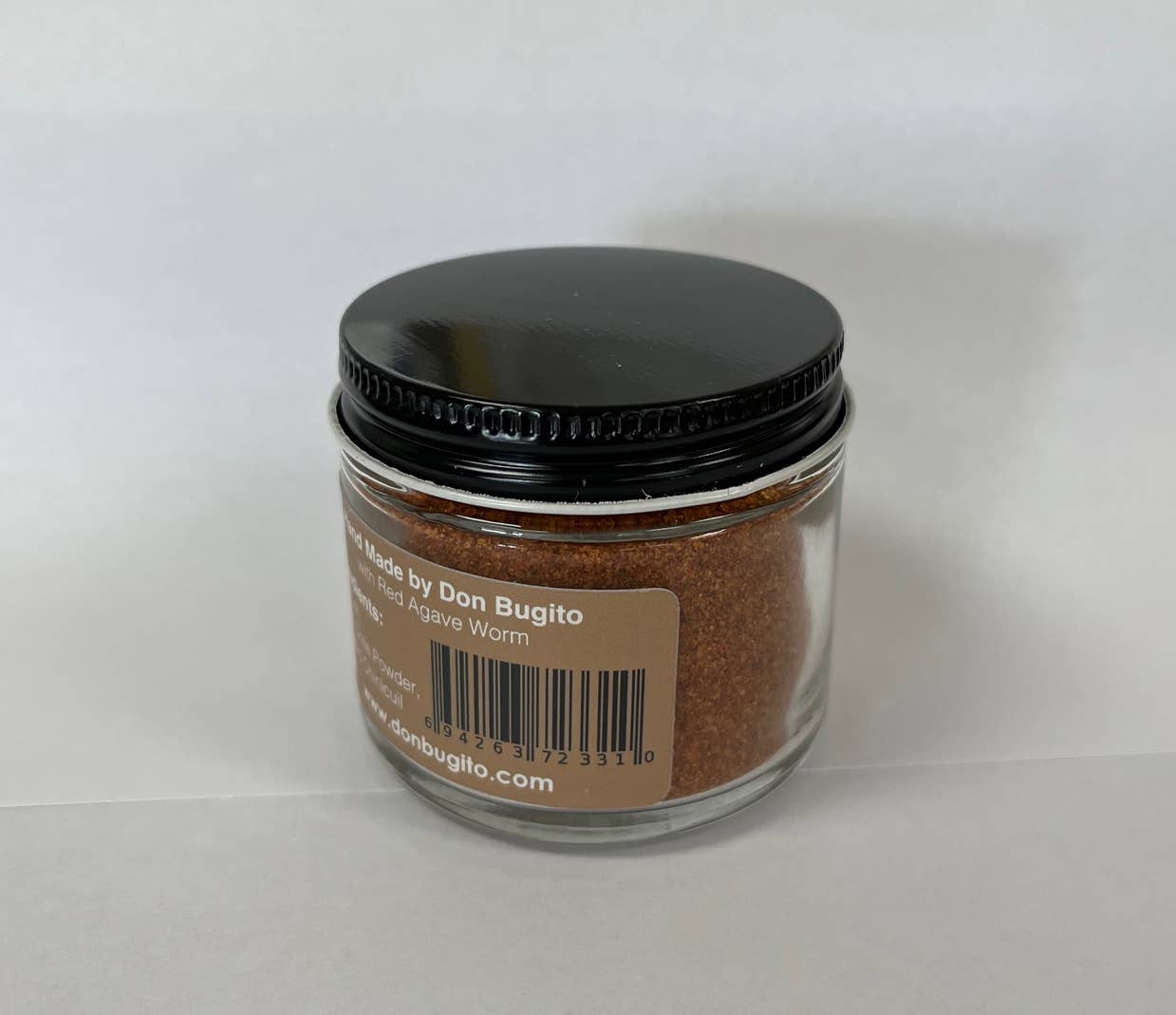 Don Bugito Prehispanic Snackeria – wholesale Salt – Sal De Gusano / Chinicuil Salt / Mezcal Salt Glass Jar 2oz1