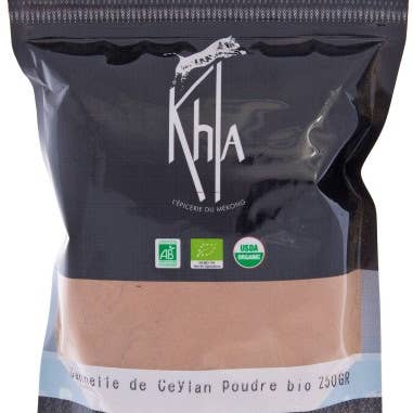Khla - L'épicerie du Mékong - Wholesale Dried Spice - Ceylon Cinnamon - Organic - Powder - 250g