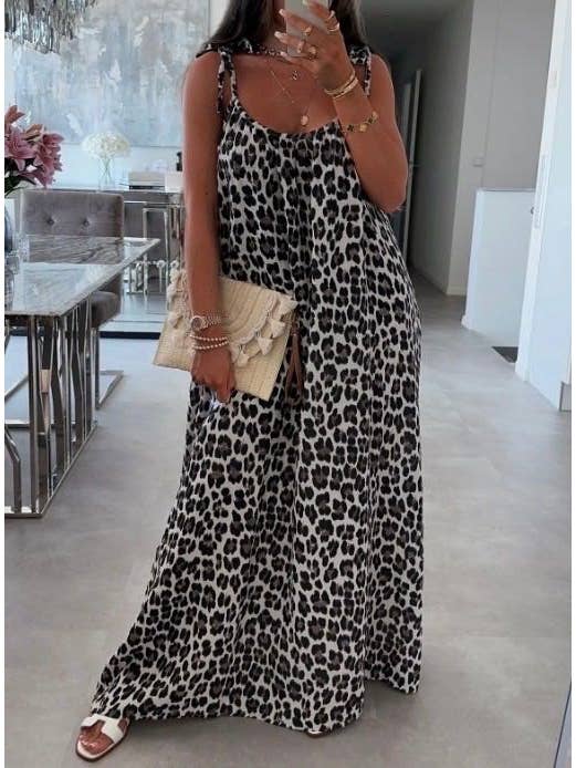 ESTEE BROWN - Wholesale Dress - Women's - Long dress in cotton gauze - 7688