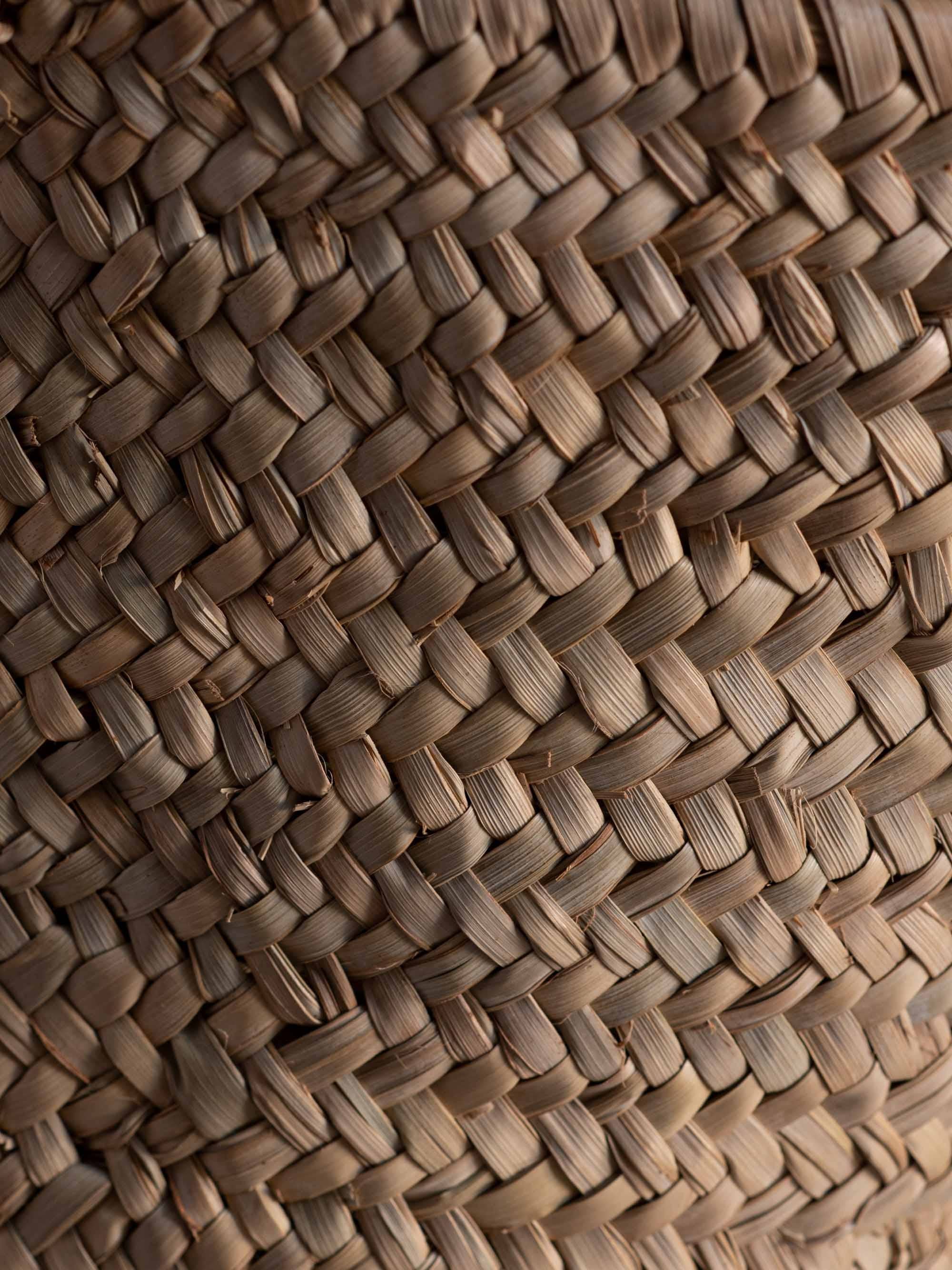 High crafty - Wholesale Basket - Handwoven Palm Leaves Basket – Moroccan Shopping Basket 3