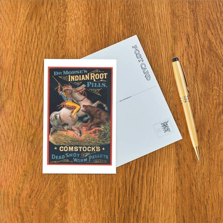 Found Image Press - Wholesale Postcard - Postcard TC-167 Indian Root Worm Pellets1