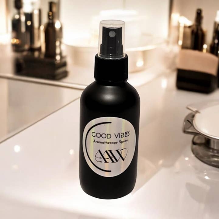 Spray Aromaterapico Good Vibes I Potenziamento dell'Umore, Gioia e Positività per la vendita all'ingrosso da parte di Artisan Aromatherapy & Wellness